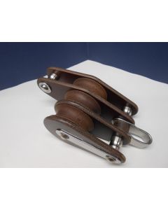 Blok, 3-schijfs, hondsvot, 13 - 14 mm