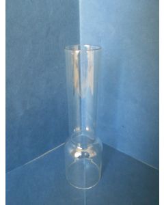 Kneepglas, Kosmos glas, 10''', 135 x 39,5 mm, kort model, voor o.a. Scheepslampen en Locomotieflampen