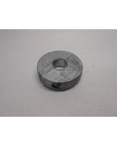 Schroefas anode, Zink anode, Kraag anode, 20 - 25 mm
