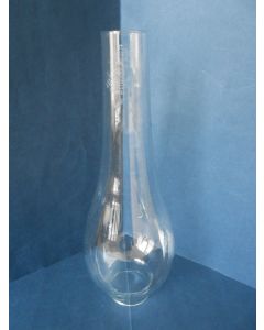 Peerglas, 42 x 225 mm, authentiek glas met opschrift (2-zijdig)