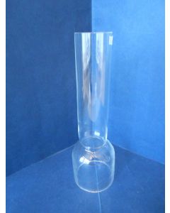 Kneepglas, Kosmos glas, 14''', 170 x 53 mm, kort model, voor o.a. Scheepslampen en Locomotieflampen