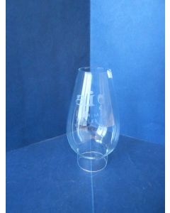 Peerglas, 32 x 98 mm, authentiek (Tulp)glas met opschrift