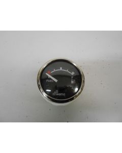 Brandstoftankmeter, WEMA, Silver Gauge, 12 - 24 Volt